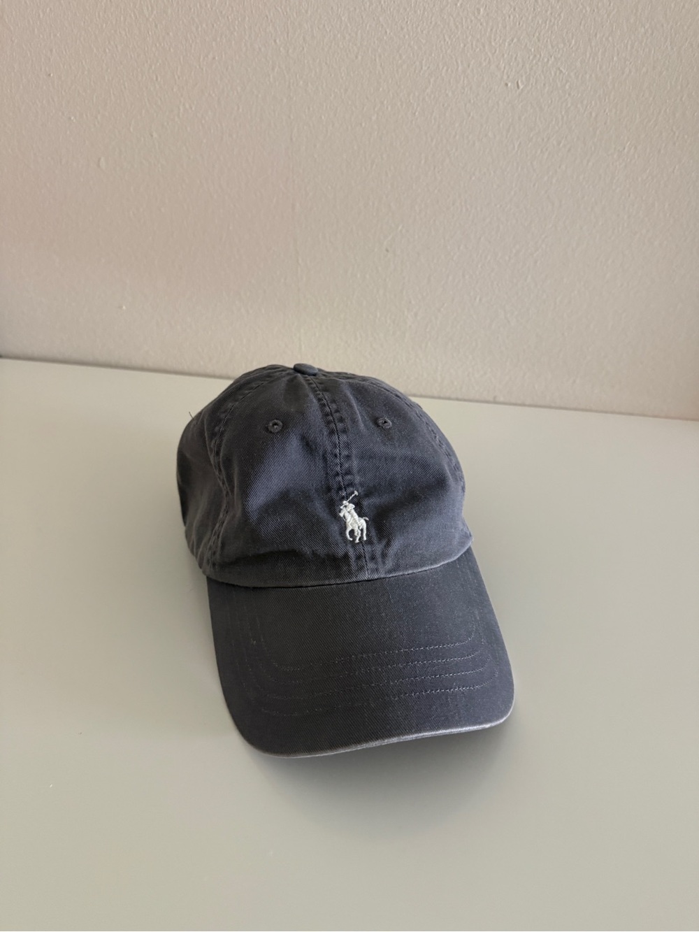 Ralph Lauren POLO Baseball Cap Hat Dark Blue / Gray
Worn <5 times.